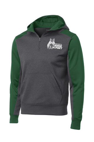 Horse & Pony 1/4-Zip Hooded Sweatshirt