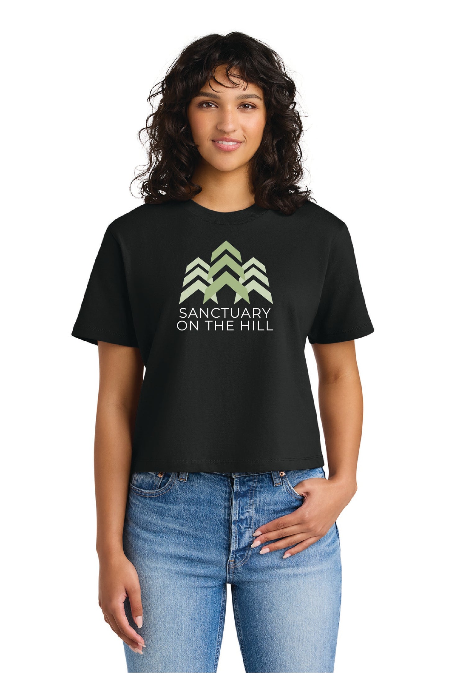 Mission First - Sanctuary Boxy T-Shirt (Ladies)