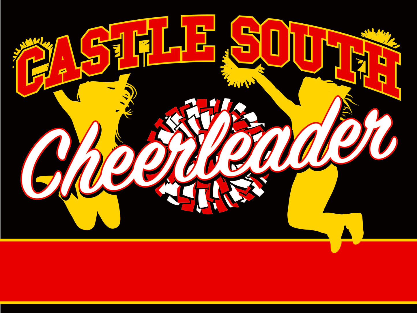CSMS Cheer Yard Sign