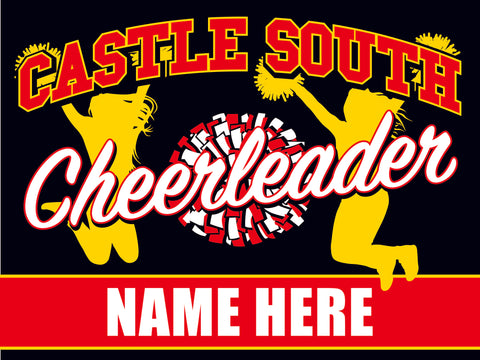CSMS Cheer Yard Sign (PERSONALIZED)