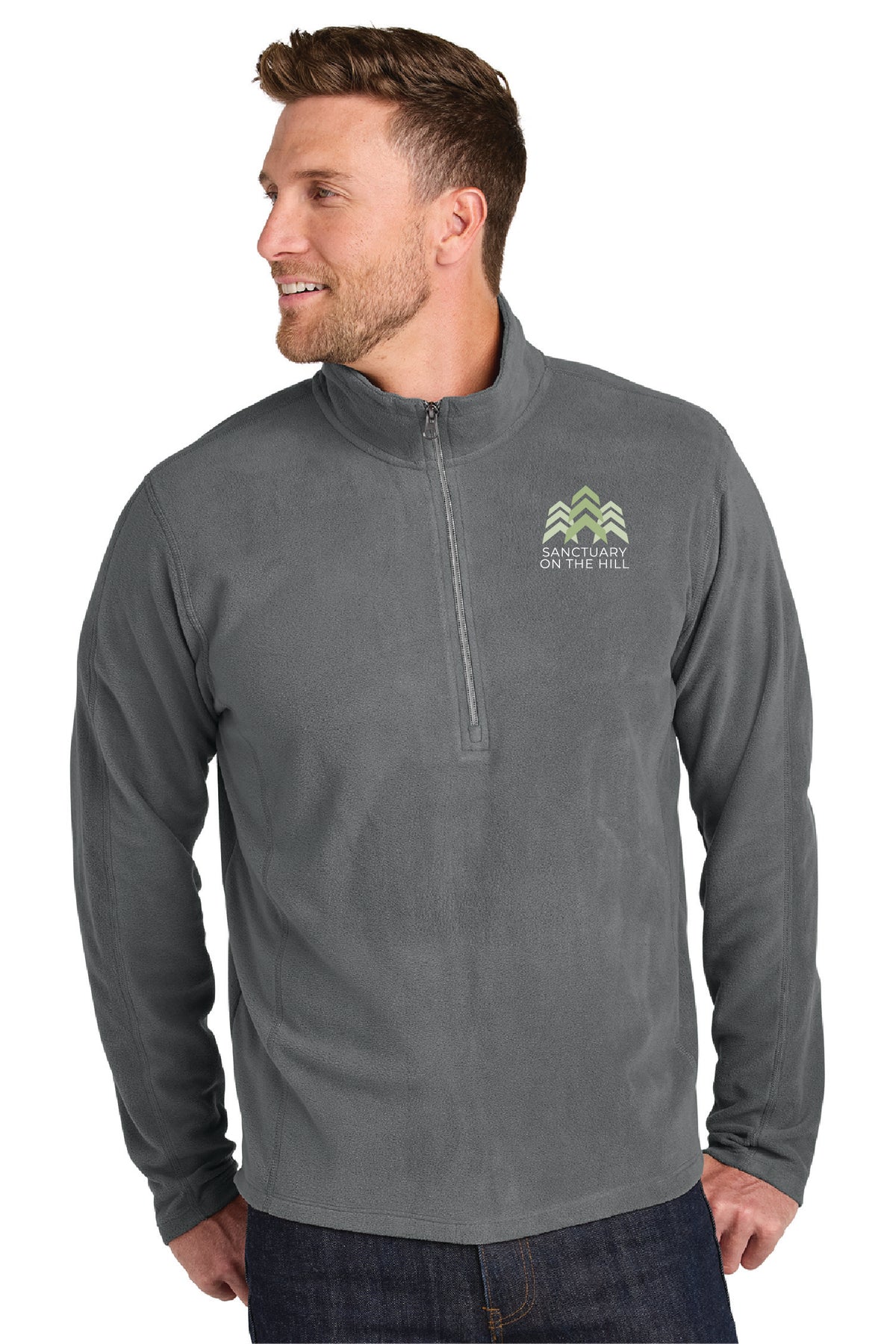 Sanctuary - Port Authority® Microfleece 1/2-Zip Pullover