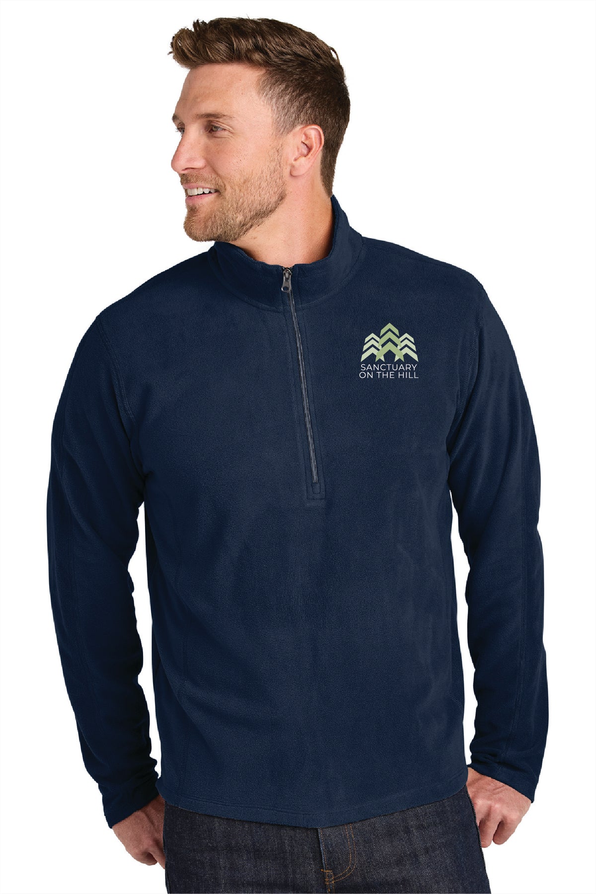 Sanctuary - Port Authority® Microfleece 1/2-Zip Pullover