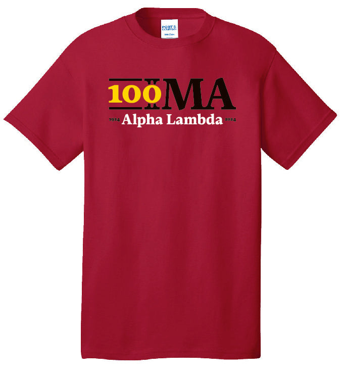 Alpha Lambda Centennial T-Shirt