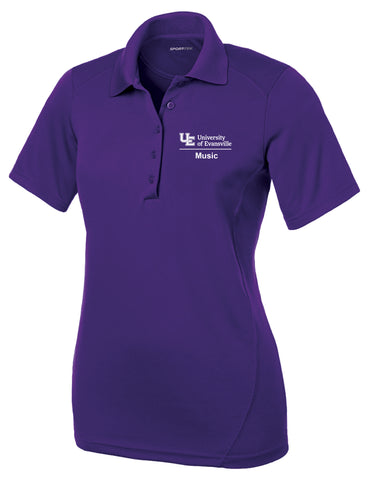 UE Music-Raglan Performance Ladies Polo