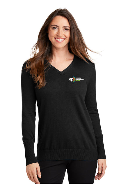 Ladies V-Neck Sweater