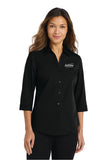 ICDA - Women's 3/4-Sleeve Carefree Poplin Shirt