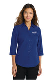 ICDA - Women's 3/4-Sleeve Carefree Poplin Shirt