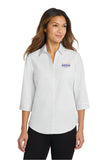 ICDA - Women's 3/4-Sleeve Carefree Poplin Shirt