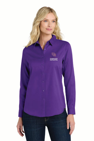 UE Symphony Button Down Shirt (LADIES - LONG sleeve)