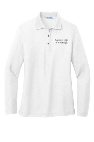 Women's Club- Long Sleeve Polo