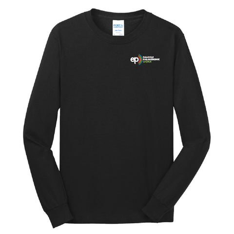 Long Sleeve Tee with Left Chest logo