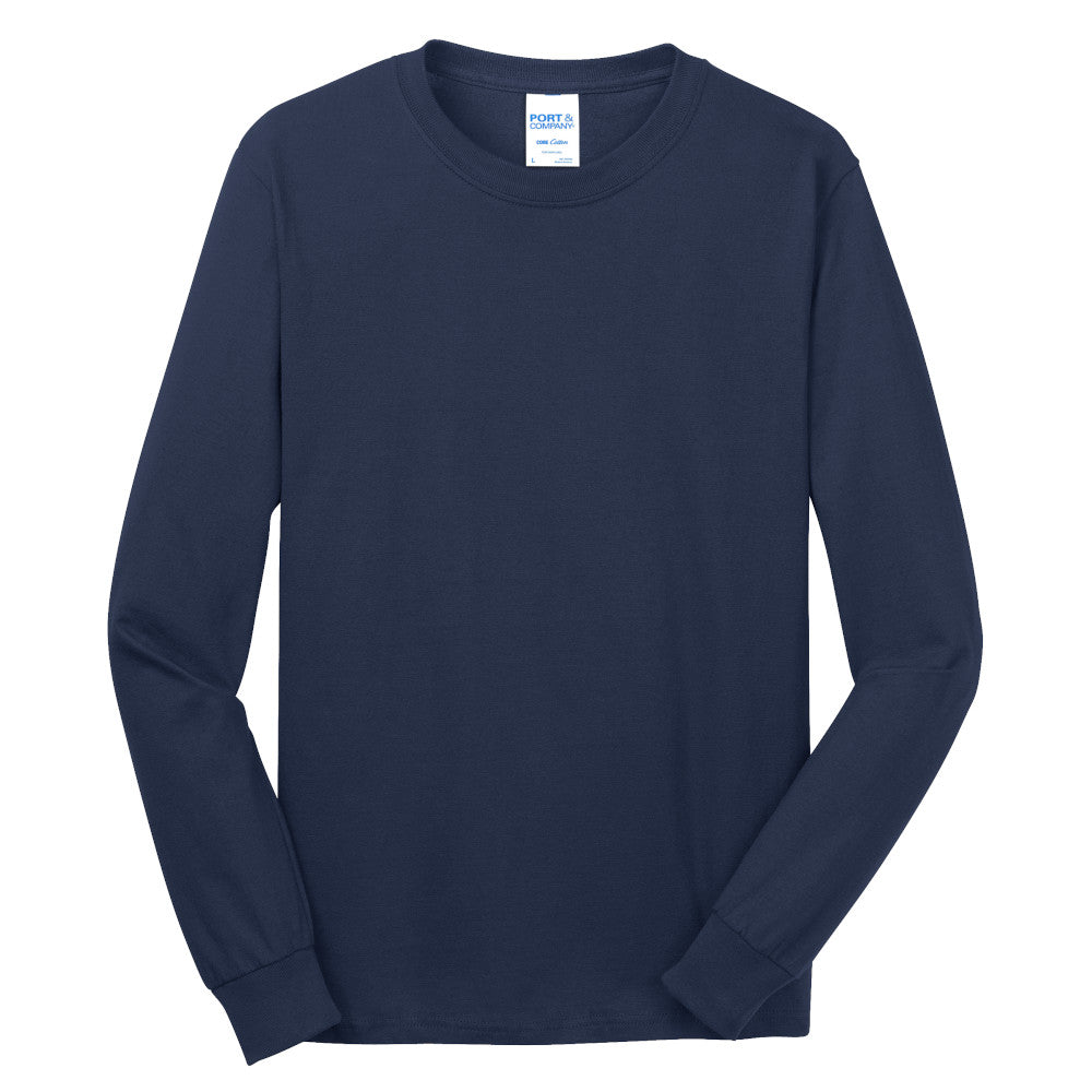 Long Sleeve Tee with Full Front logo