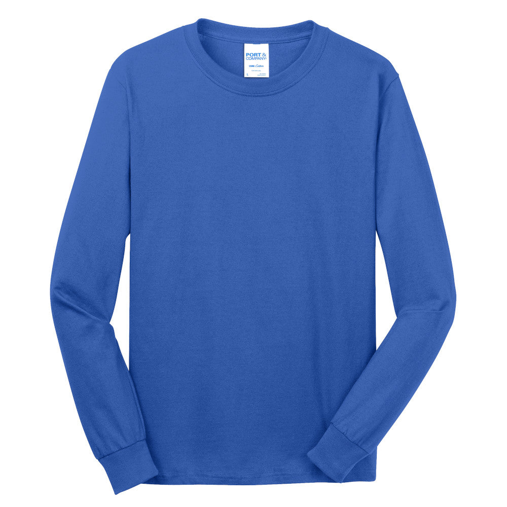Long Sleeve Tee with Full Front logo