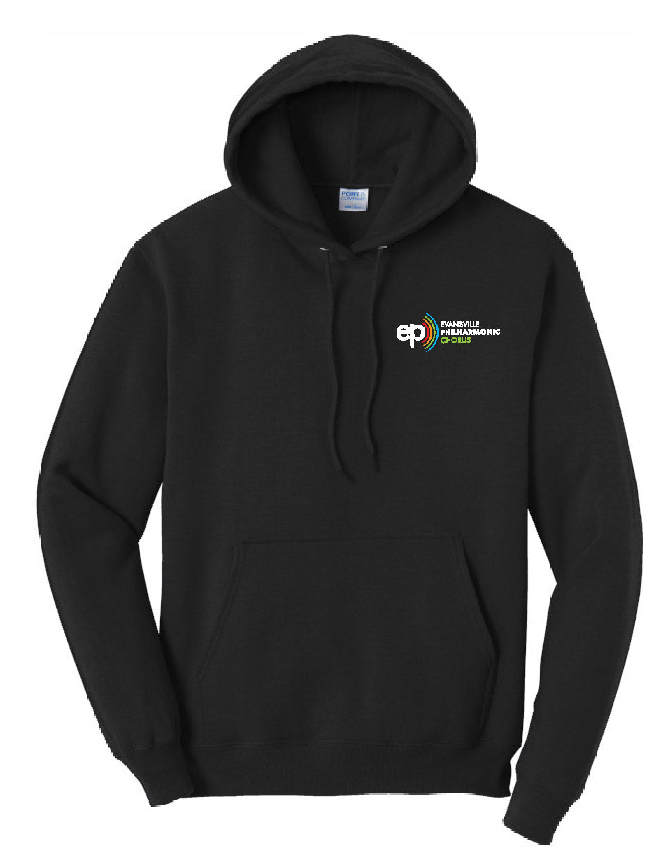 Hooded Sweatshirt with Left Chest Logo