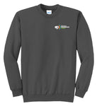 Crewneck Sweatshirt with Left Chest Logo