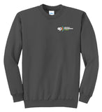 Crewneck Sweatshirt with Left Chest Logo