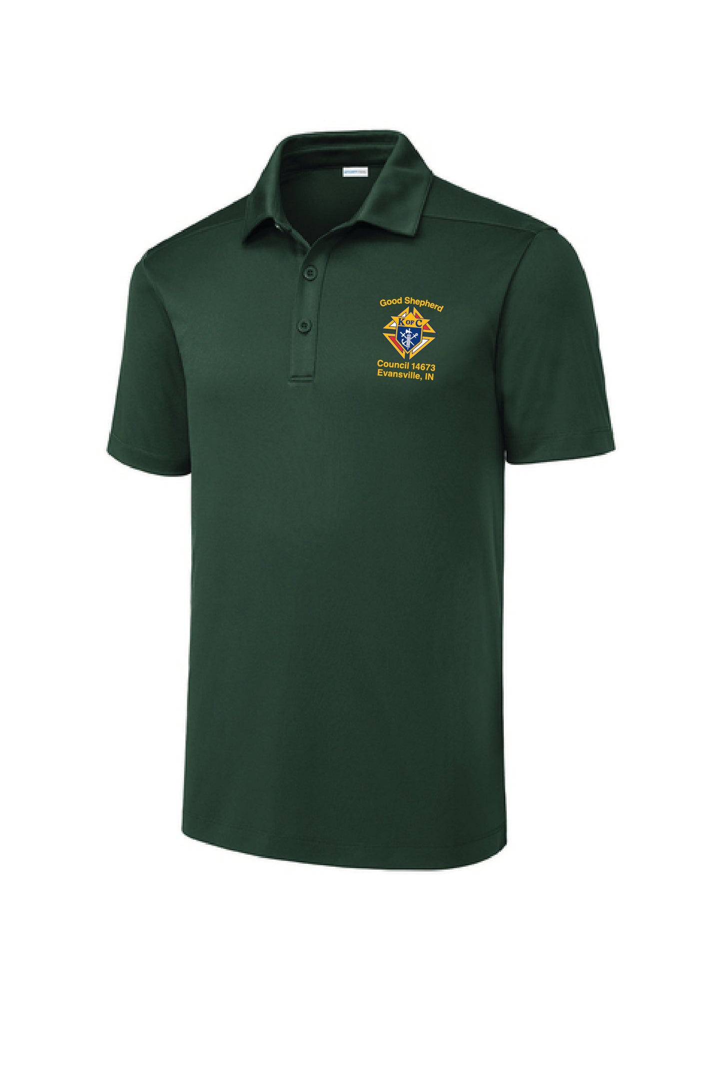 GS K of C Performance Fabric Polo Shirt