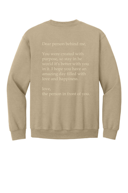 Stay; Tomorrow Needs You Crewneck Sweatshirt
