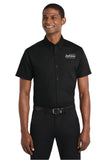 ICDA - Short Sleeve Carefree Poplin Shirt (Unisex)