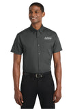 ICDA - Short Sleeve Carefree Poplin Shirt (Unisex)