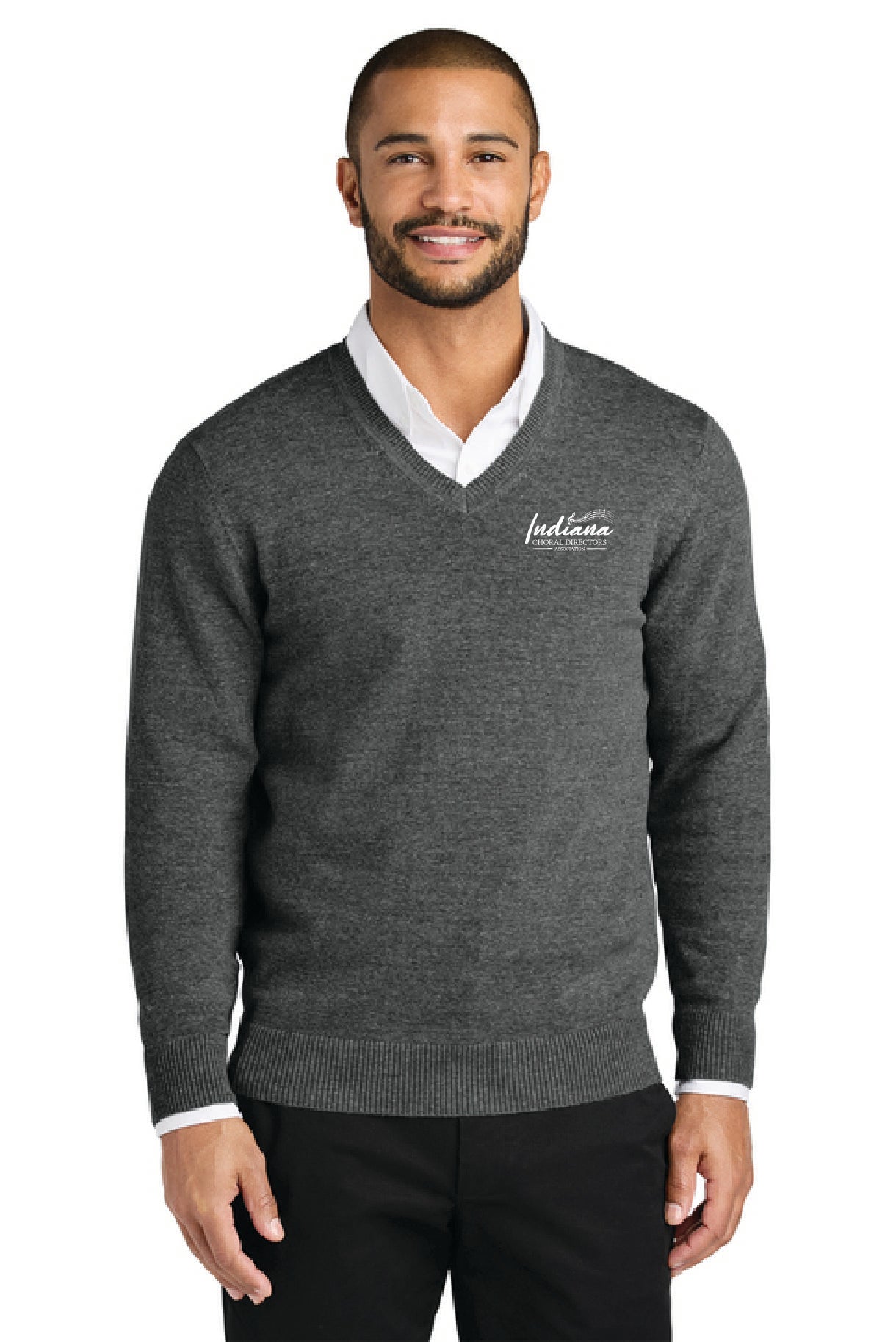 ICDA - Easy Care V-Neck Sweater (Unisex)
