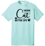 Work Hard-CAT Tee