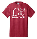 Work Hard-CAT Tee