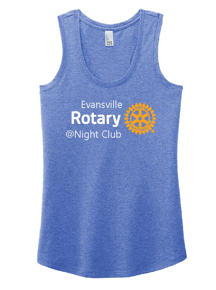 Rotary @ Night Racerback Tank Top
