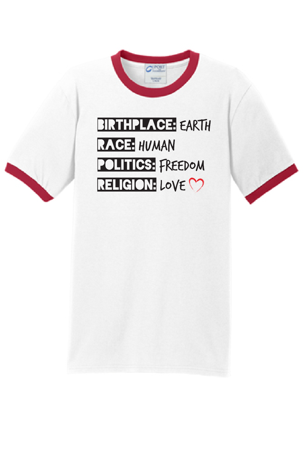All Together Ringer Tee