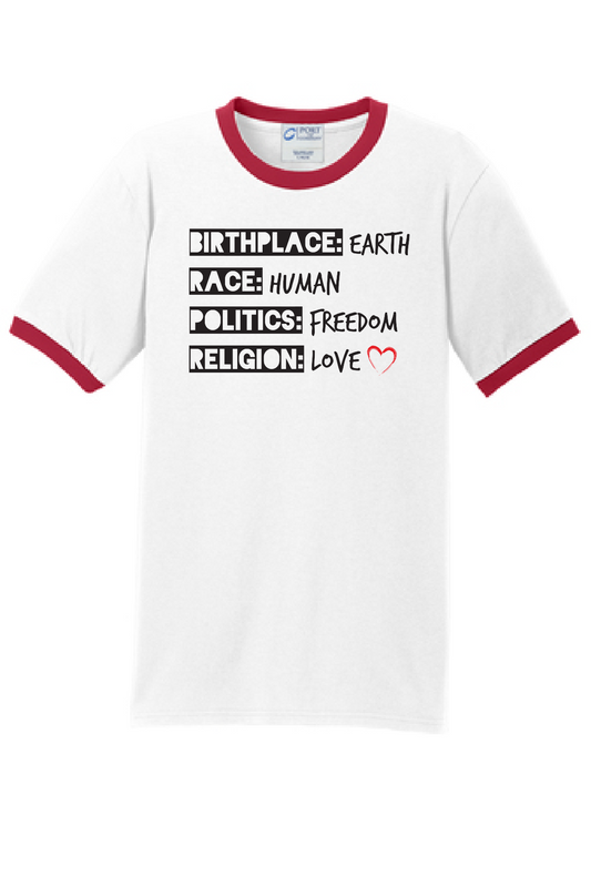 All Together Ringer Tee