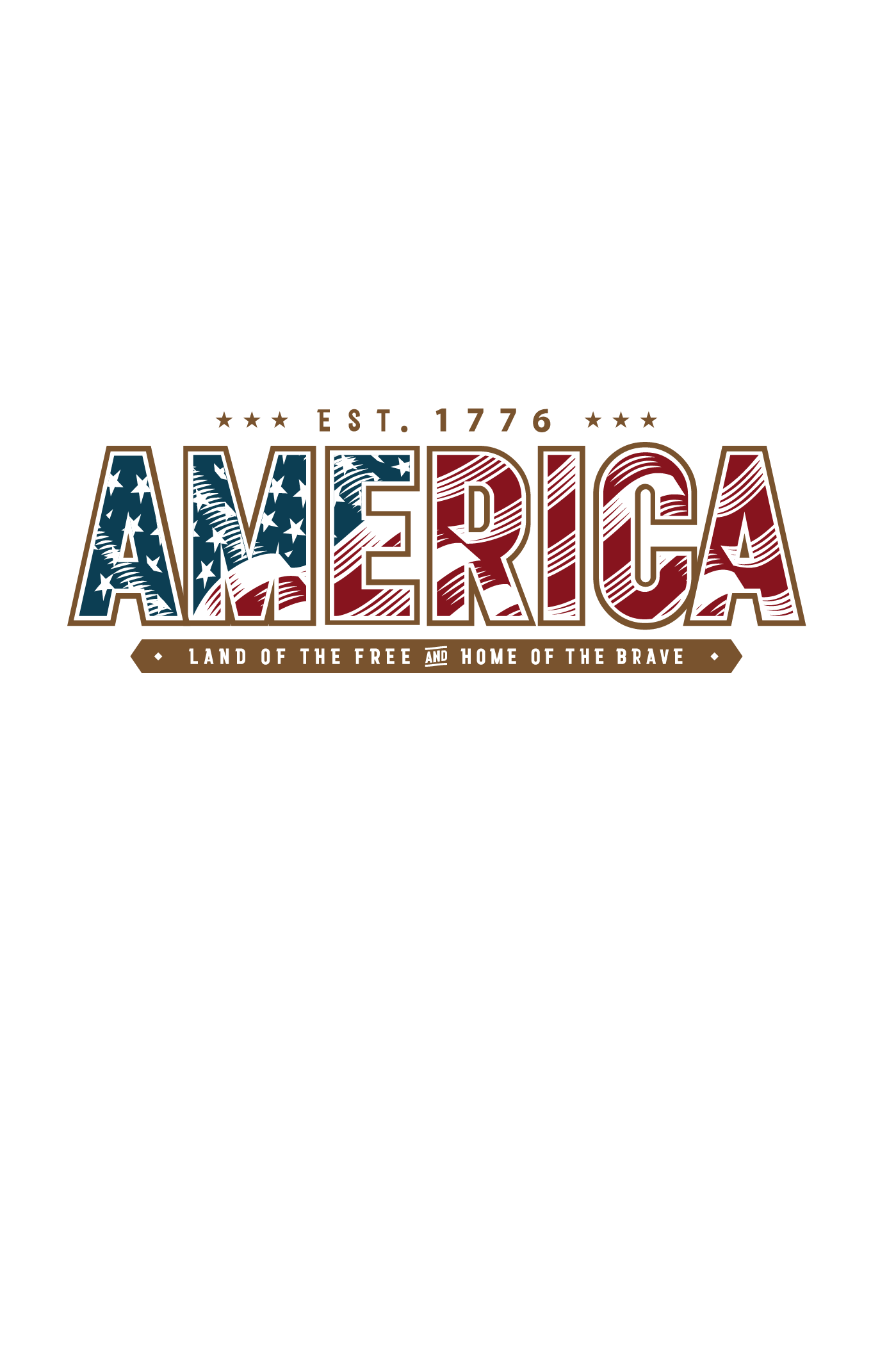 Home of the Brave Ringer Tee