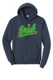 SI - PERSONALIZED - "IRISH" - Hooded Sweatshirt (Kelly or Navy)