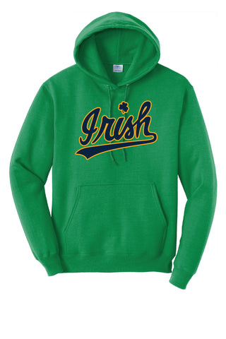 SI - PERSONALIZED - "IRISH" - Hooded Sweatshirt (Kelly or Navy)