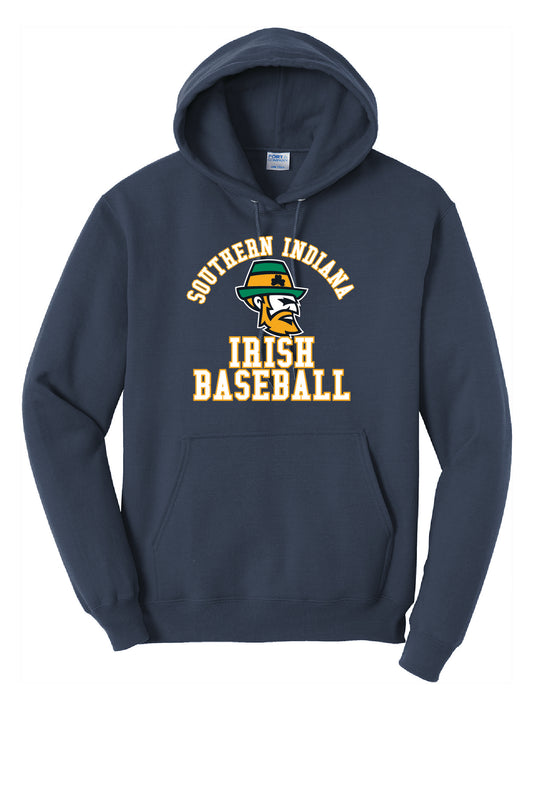 SI - PERSONALIZED - "MASCOT" - Hooded Sweatshirt (Kelly or Navy)