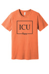 "ICU" Nurse Design T-Shirt
