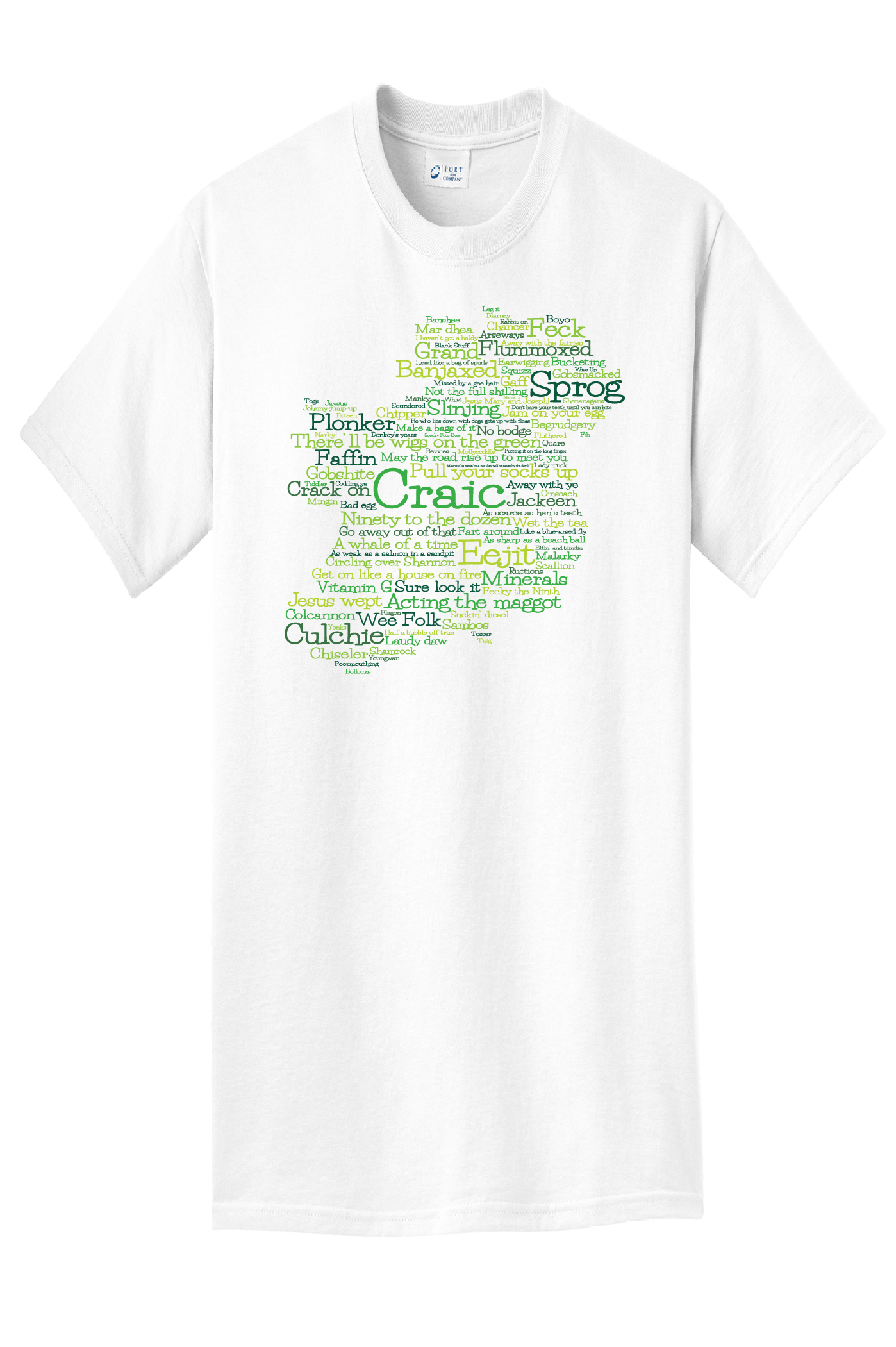 Irish Slang- St. Patrick's Day Tee