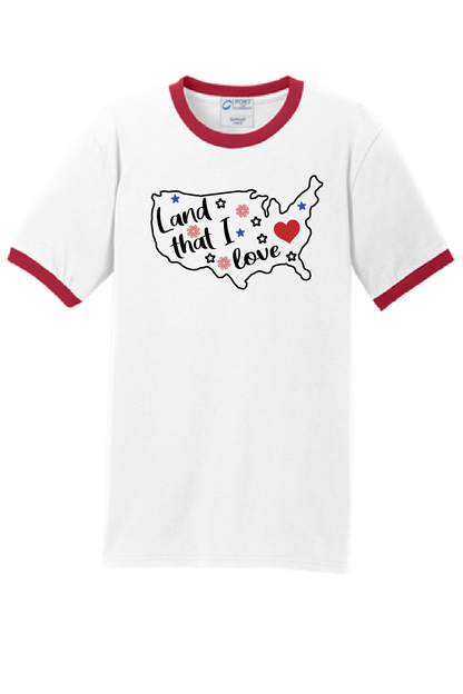 Land that I Love Ringer Tee