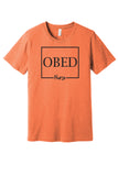 "OBED" Nurse Design T-Shirt
