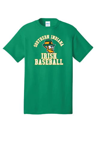 SI - PERSONALIZED "MASCOT" - SHORT-Sleeve T-Shirt (Kelly or Navy)