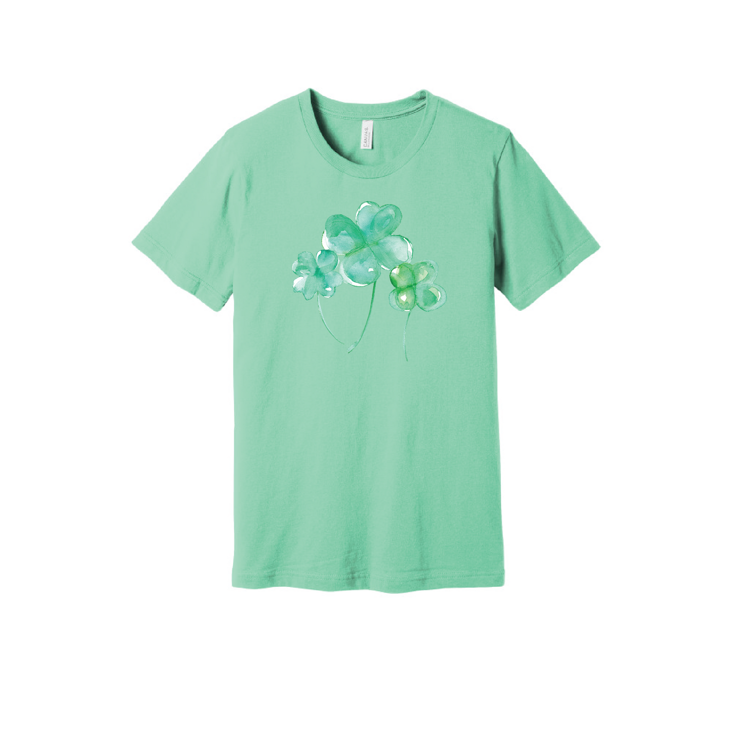 Watercolor Shamrocks