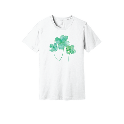 Watercolor Shamrocks